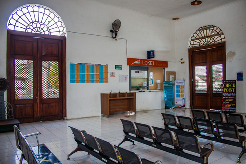 Waiting Room of Pasuruan Station